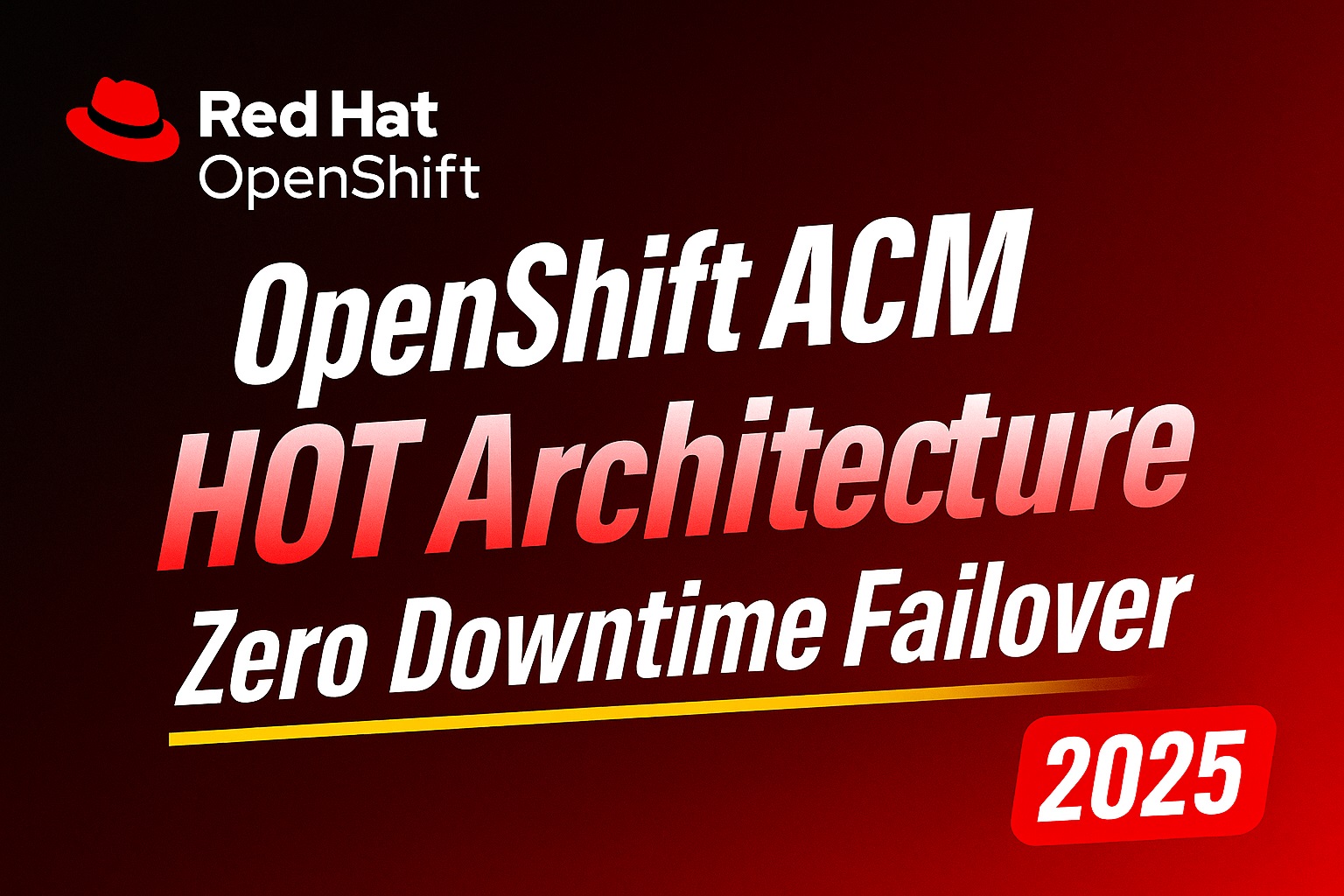 Red Hat OpenShift ACM : La Solution de Gestion Multi-Clusters pour l'Entreprise Moderne