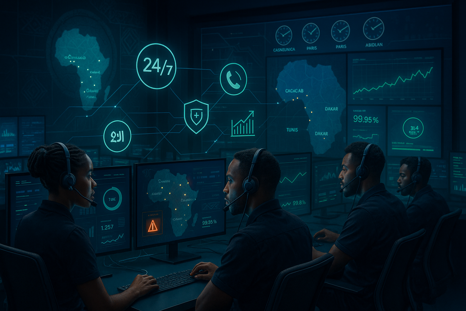 Centre d'Excellence IT Managé 24/7