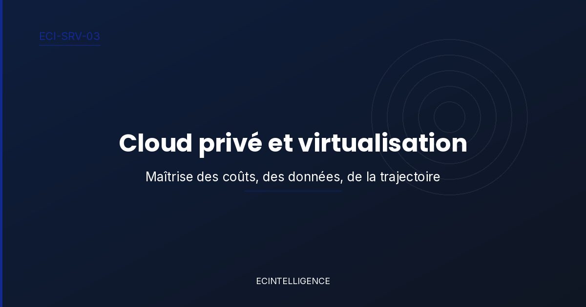 Private cloud and virtualisation