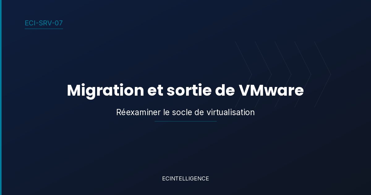 Migration et sortie de VMware